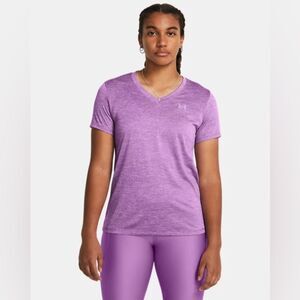 UNDER ARMOUR Threadborne Twist Tee (Purple)